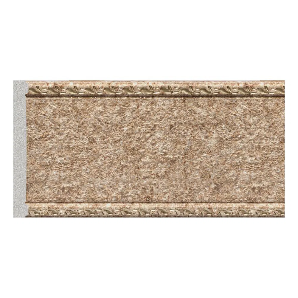 8cm Waterproof Home Accessories Decorative Plastic Flooring Skirting Baseboard Interior Wall Paneling