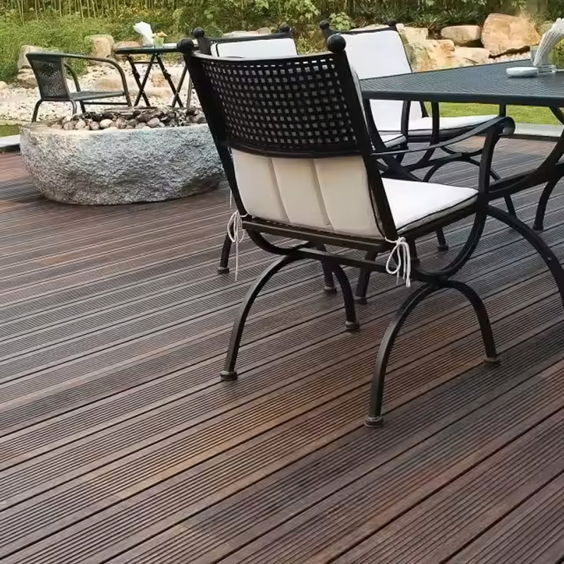 High Density Outdoor Patio Playground Decking Floor Bamboo Composite Decking Board