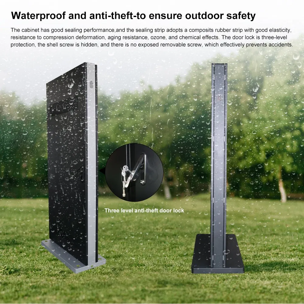 Уличный цифровой тотем All-Weather с ярким дисплеем
