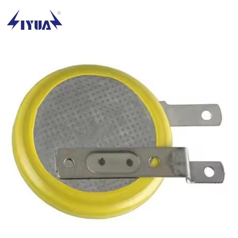 3V No Rechargerable Cr2025 Cr2032 Lihitum Coin Battery with Solder Tabs Pins