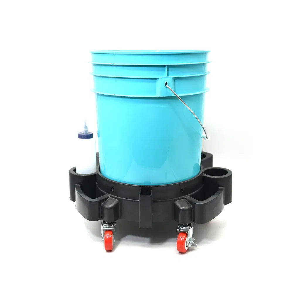 Ведро для автохимии 20л с тележкой и грязеуловителем