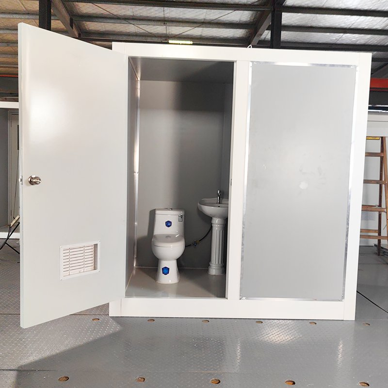 Modern Design Prefab Mobile Toilet Houses Low-Cost Sandwich Panel Toilets for Outdoor Use Low Prices Available