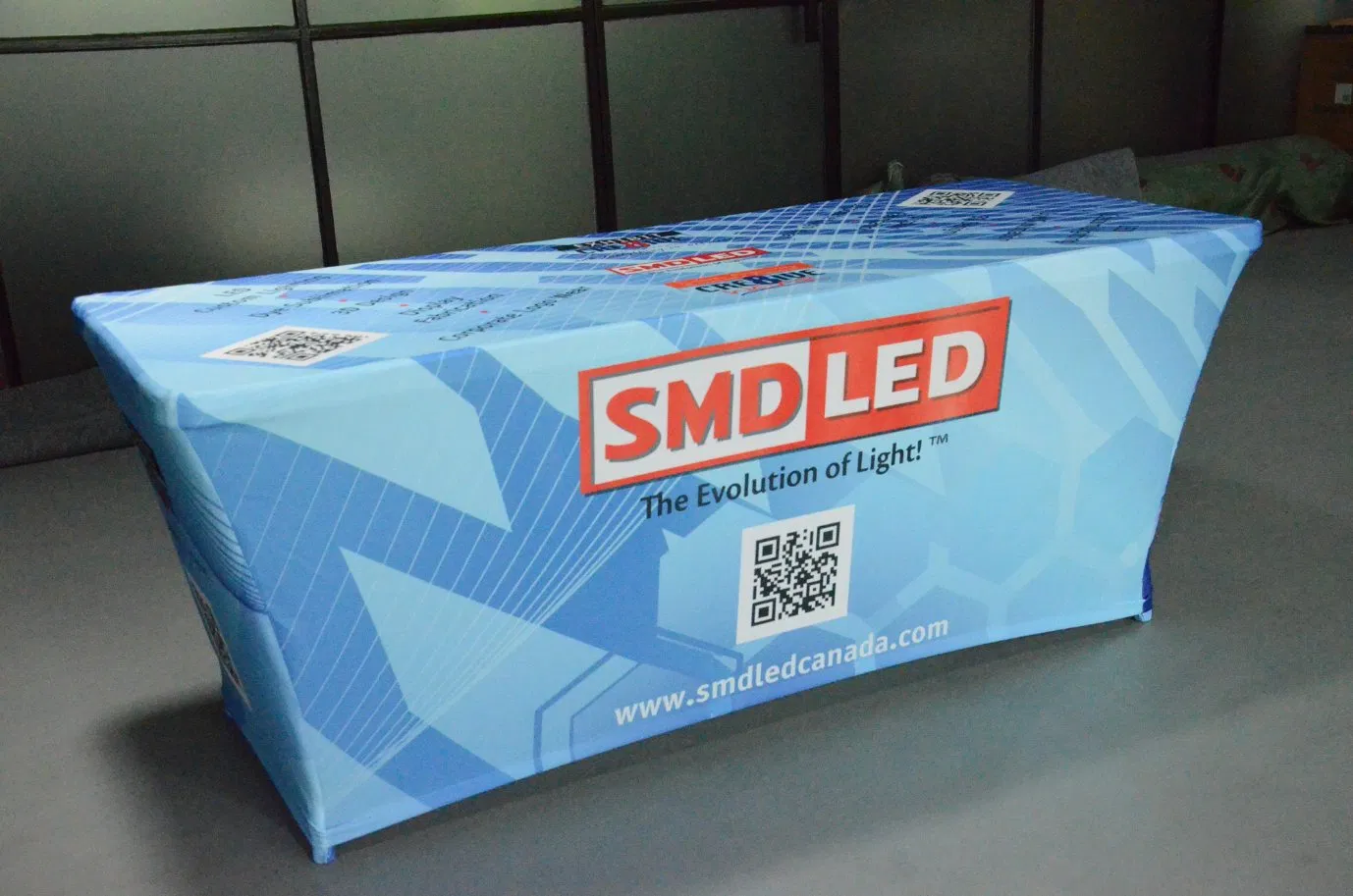 Fast Delivery Custom Printed Fitted Table Covers for Promotion Events