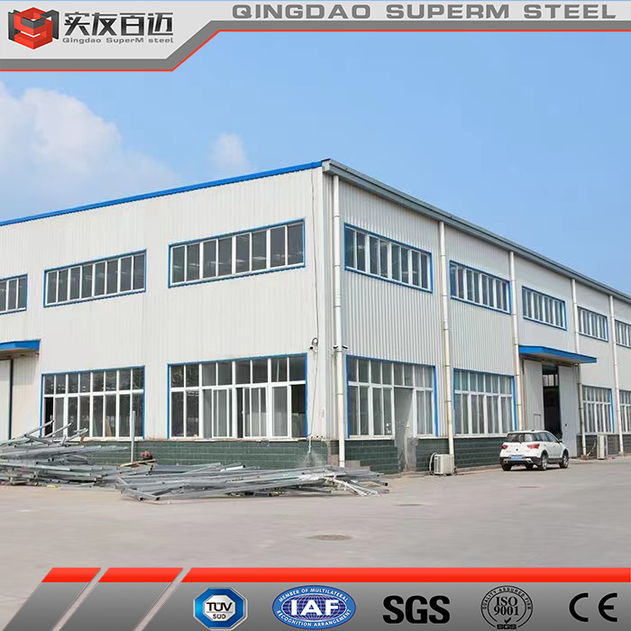 Steel Fabricated Building Industrial Storage Shed Prefabricated Steel Structure Metal Warehouse