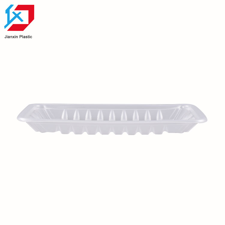 Black PP Plastic Food Tray Supermarket Vegetable Fruit Tray Plastic Tray