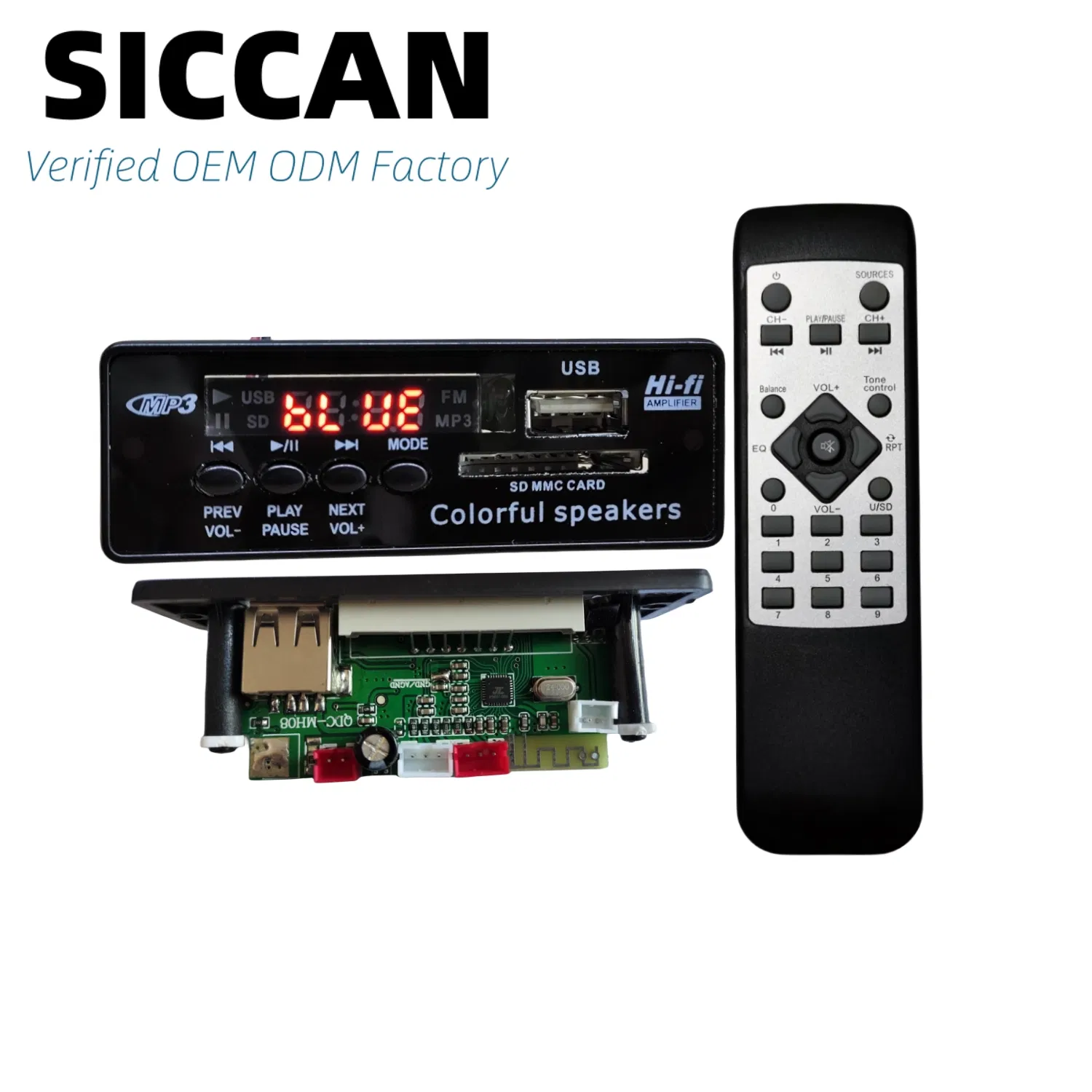 Декодер аудио USB SD FM MP3 Bluetooth