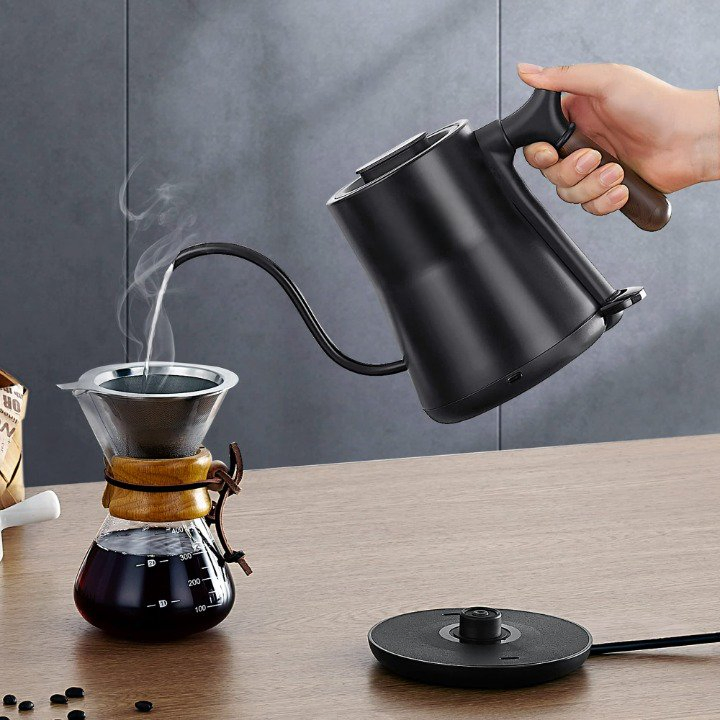 Hot Sale Electric Temperature Control Household Office Gooseneck Pour Over Tea Kettle