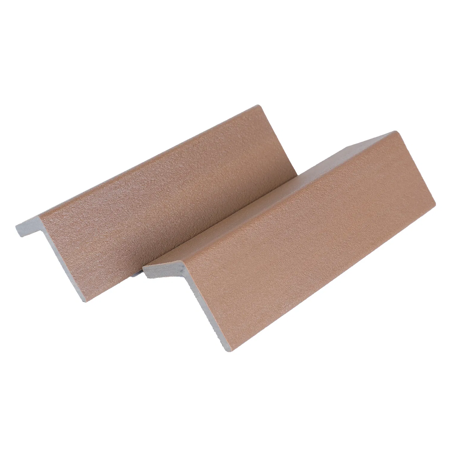 Ocox WPC Corner Trim Hand Rail/ Skirting for Co-Extrusion Wood Plastic Composite Decking Edge Board Connect Accessories