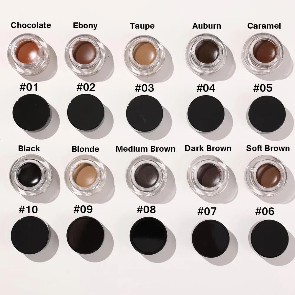 Long Lasting Vegan Eye Makeup Easy to Use Mineral Waterproof OEM Eyebrow Cream