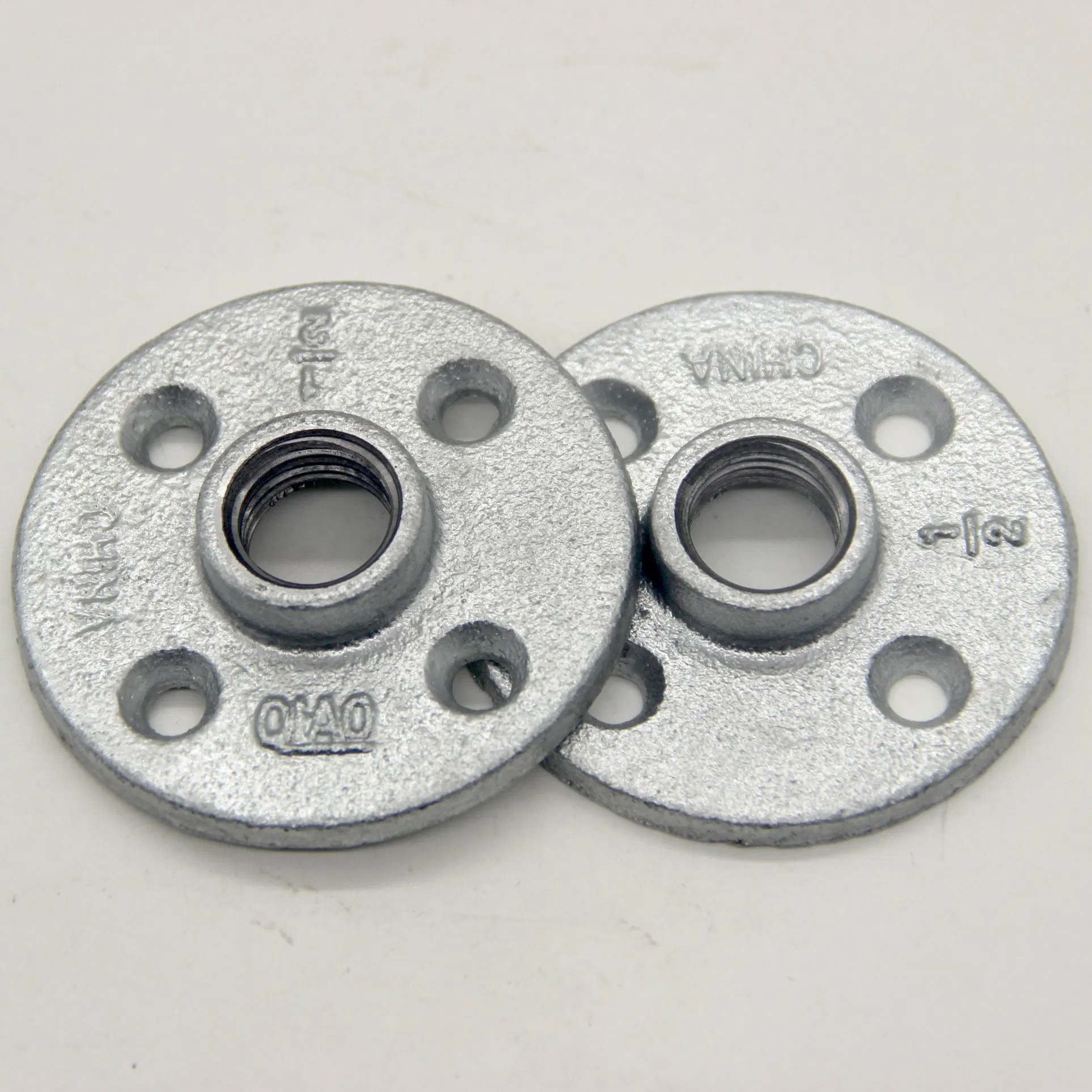Galvanized Pipe Fitting Malleable Iron Flange for DIY