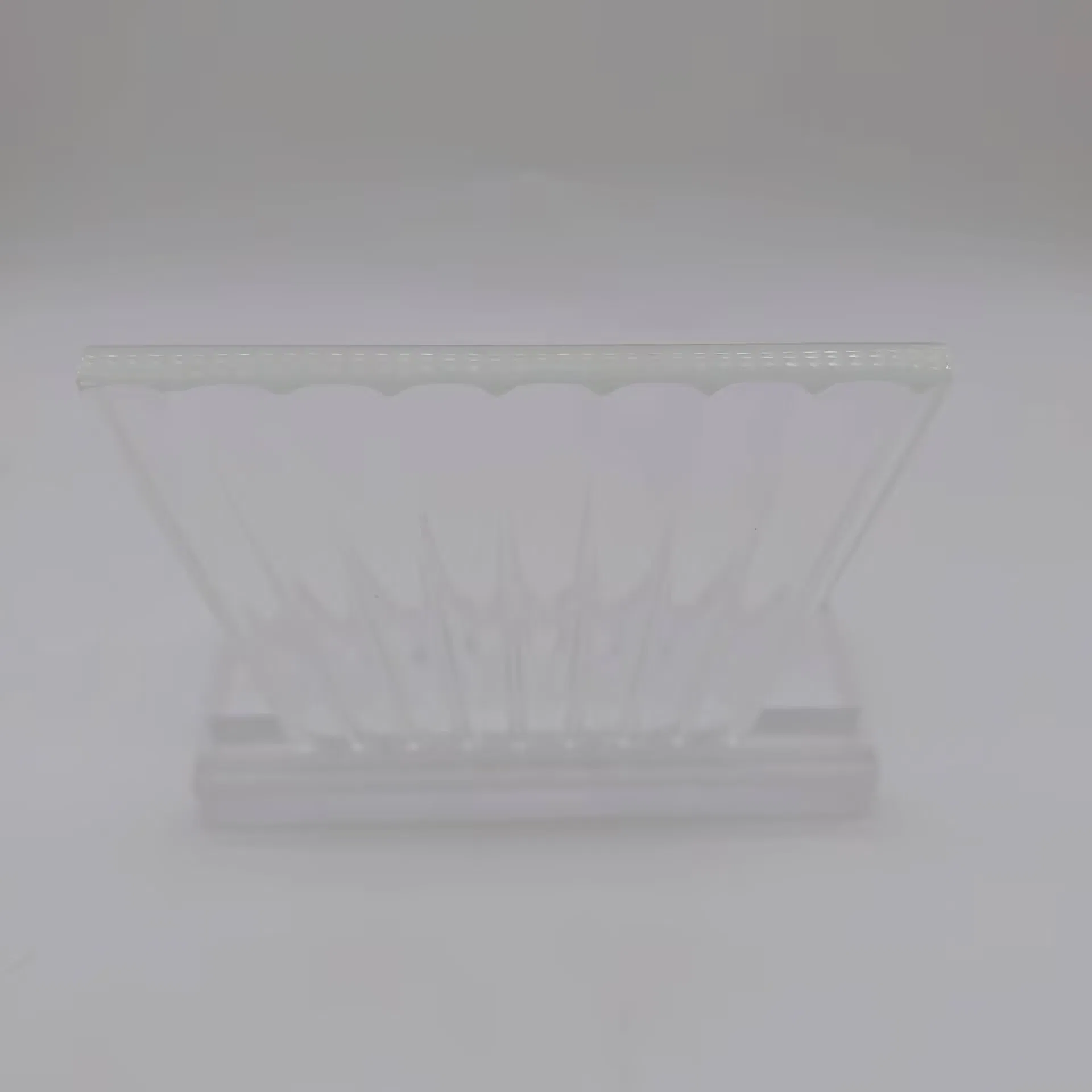 3mm/7mm Ultra Clear Moru Patterned Glass for Furniture/Decorative/Architecture/Window