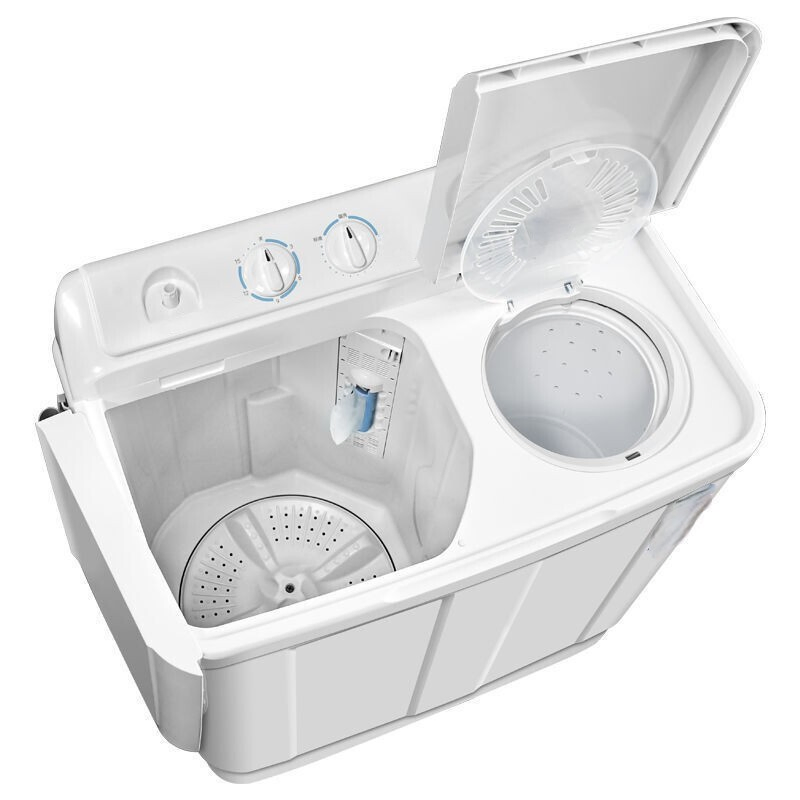 High Capacity Twin Tub Washing Machine: 10kg Wash, 6kg Spin, Efficient Power Usage