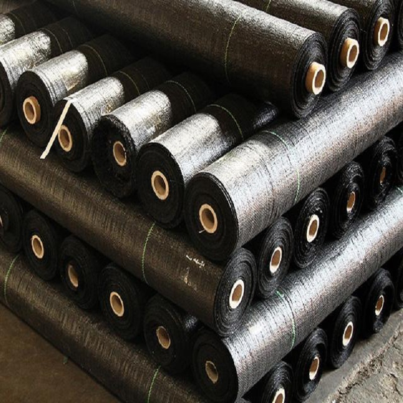 Polyester/Polypropylene Woven Geotextile 80-150G/M2 Agricultural Material