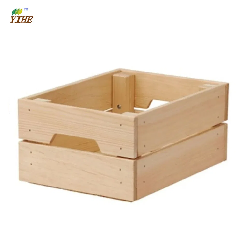 Country Style Wooden Crates-Nature Pine Crates