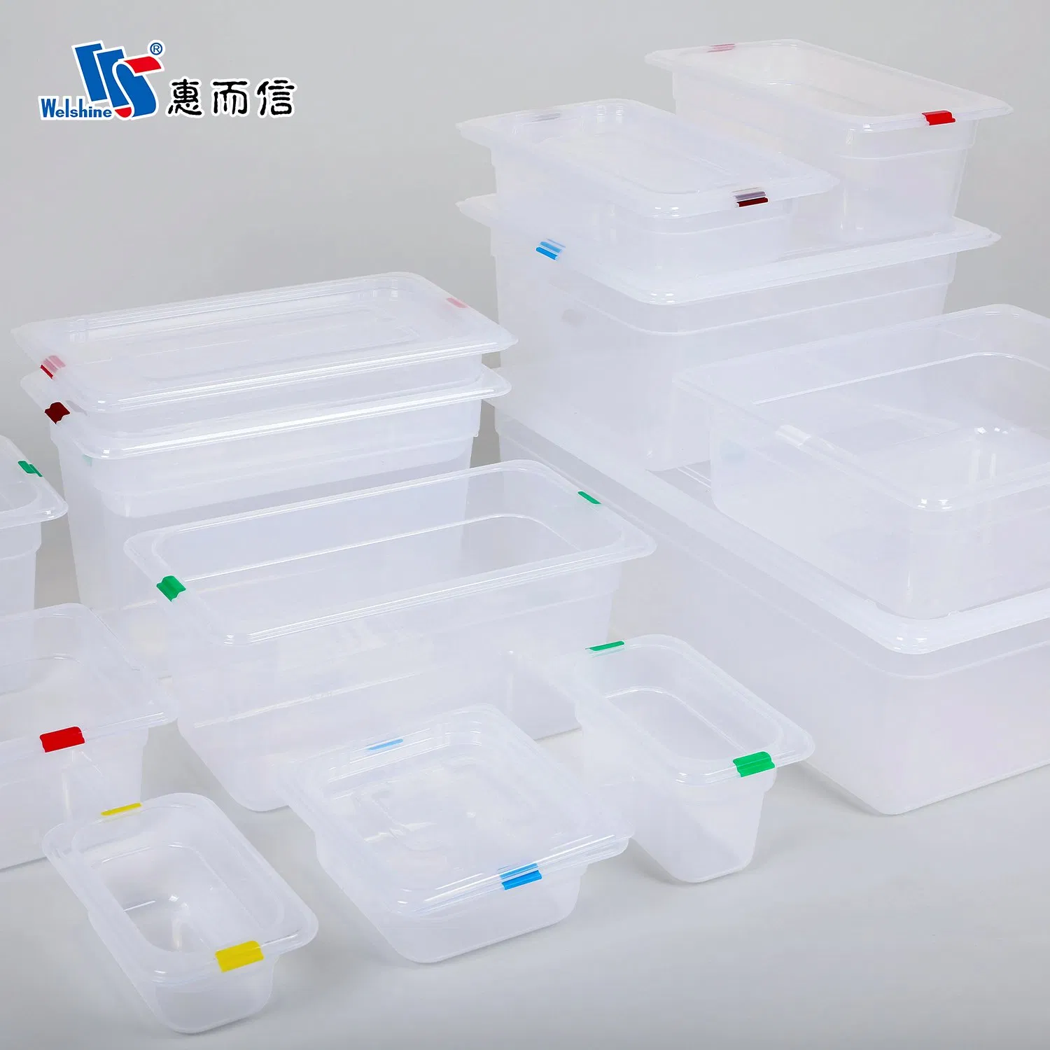 Commercial Plastic Catering Equipment PP Food Fruit Buffet Serving Gastronorm Pan