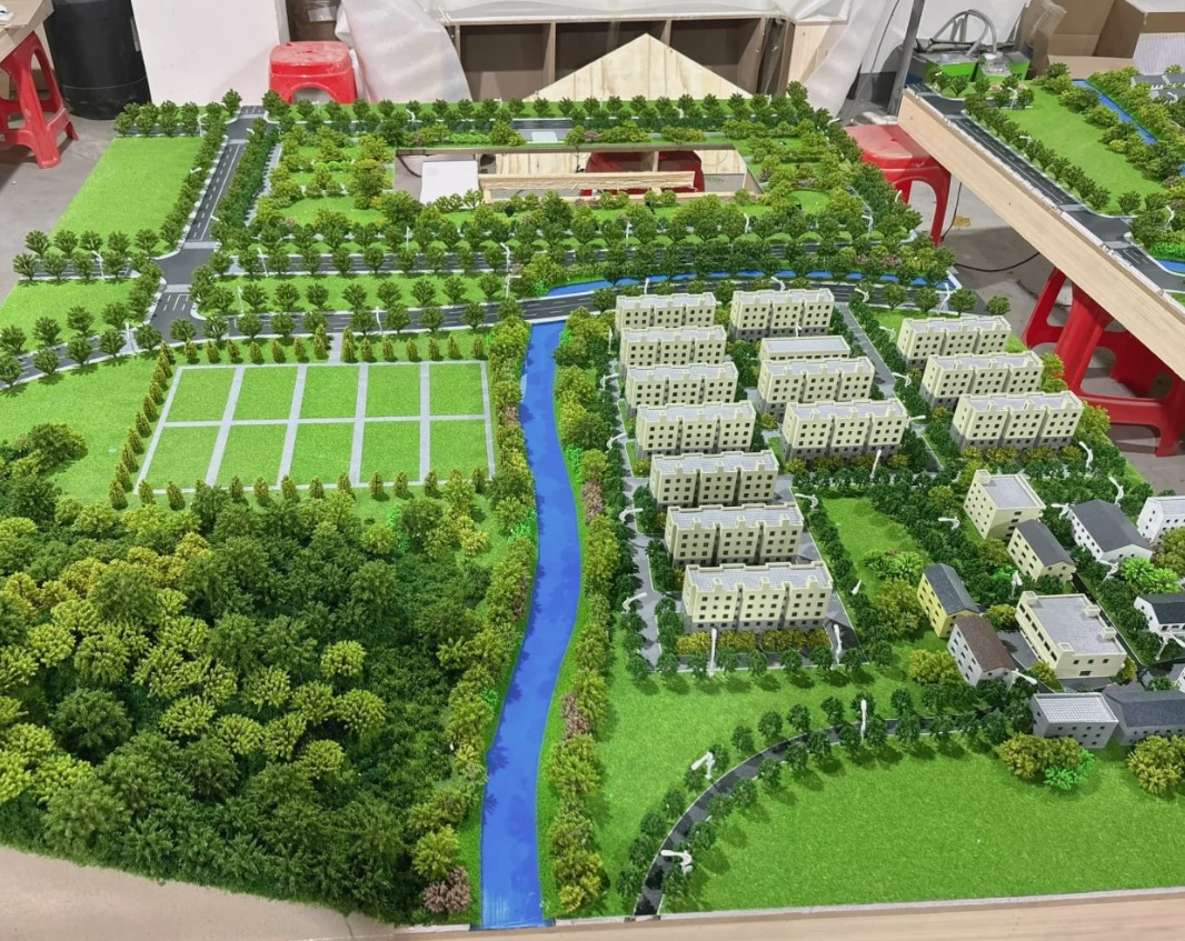 Commercial Complex Building Sand Table Model Building Model for Indoor Display Model Making