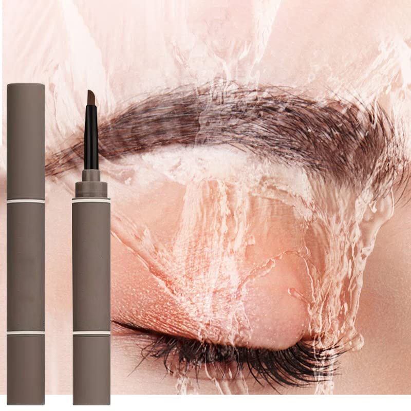 Eyebrow Cream Non-Smudge Brown Setting Dye Brows Pen Waterproof Lasting Makeup Brow Quick-Drying Eyebrow Enhancer