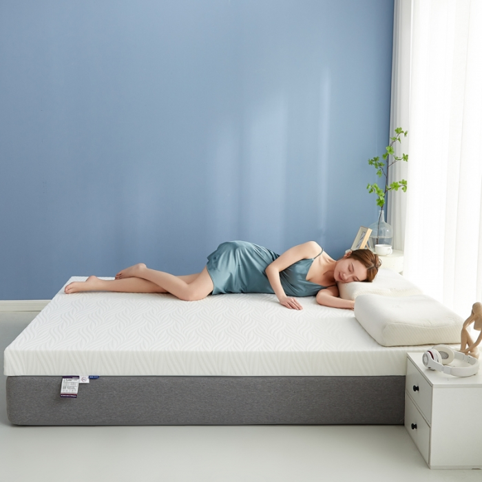 Vacuum- Packed Single Bed Memory Foam Topper Roll-up Folding Mattress