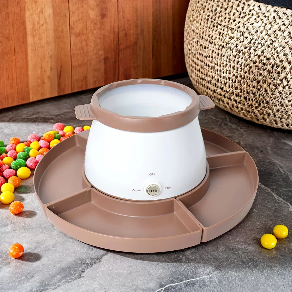 Durable Chocolate Warmer with Dividers for Easy Melting