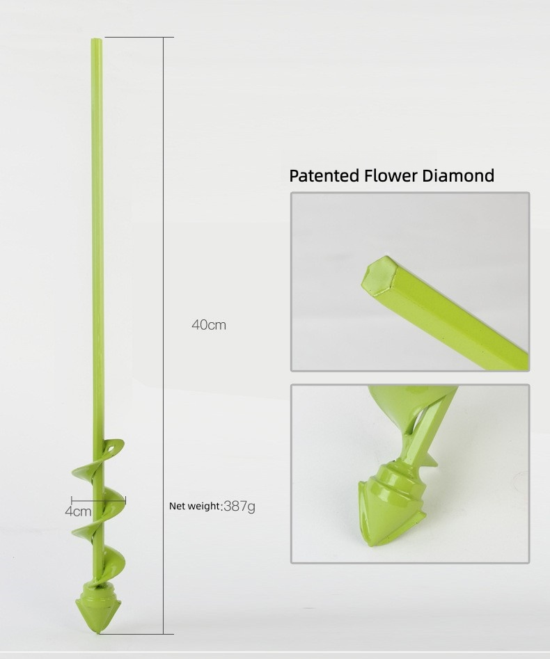 High-Performance Ground Drill Tool with Ergonomic Handle Design