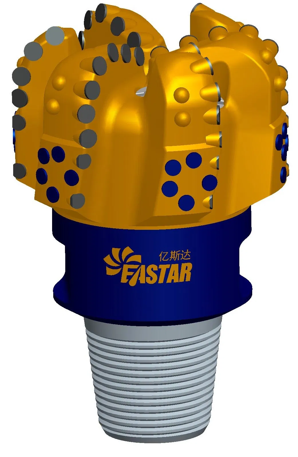 Impact-Resistant PDC Bit for Hard Formation Drilling in Oil & Gas Fields
