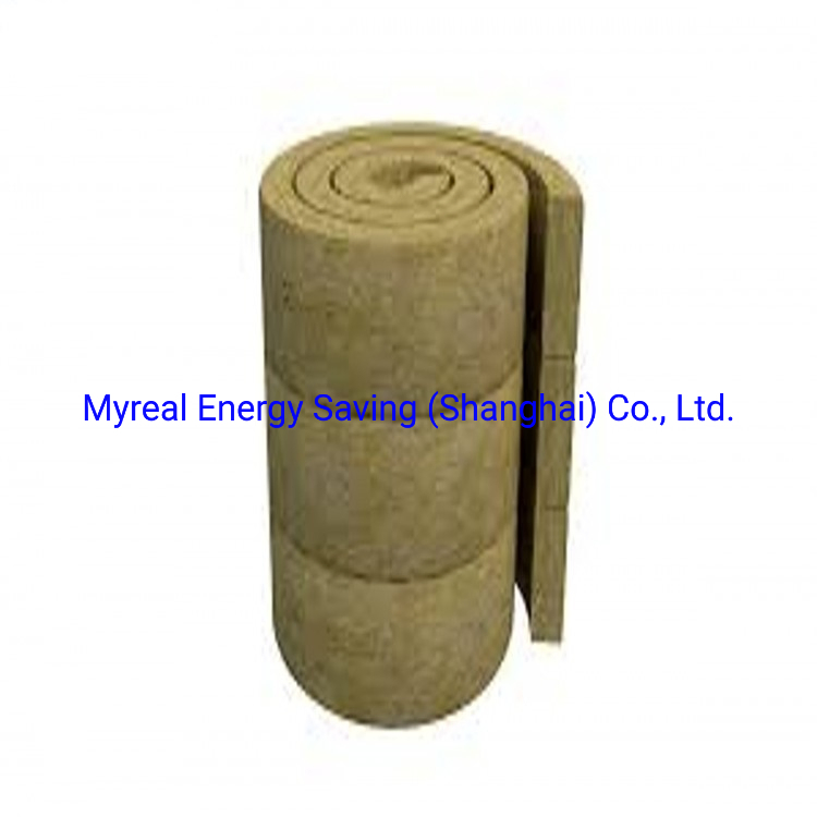 Rock Wool Blanket 70kg M3 Rock Wool Roll Blanket for Building Material