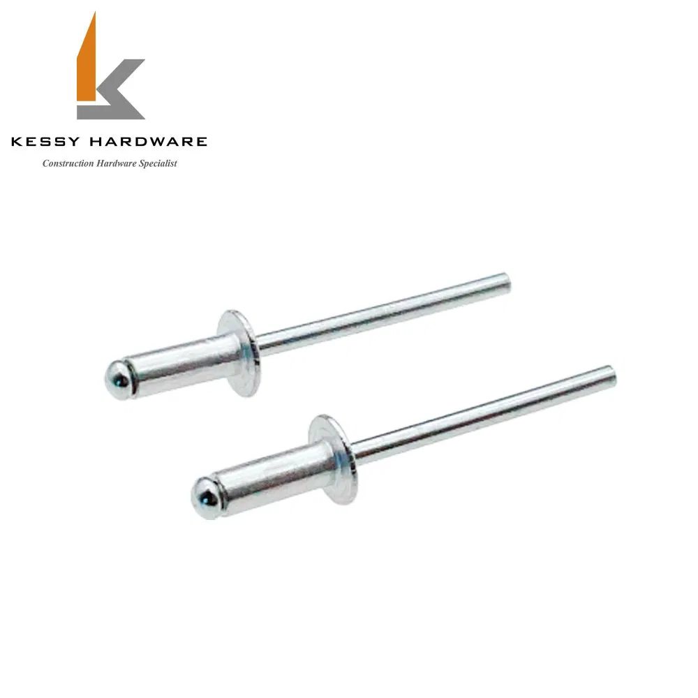 China Supplier Brass Copper Button Head Open End Blind Rivet