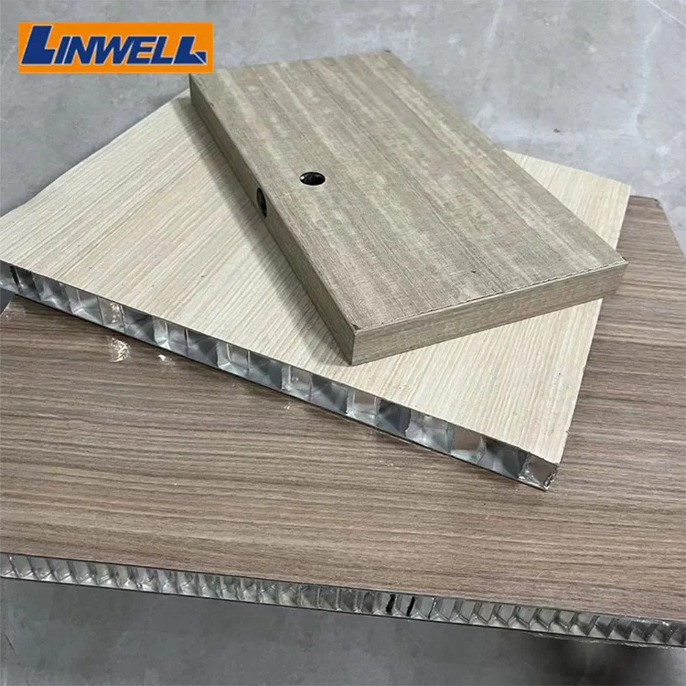 Curve Black Aluminum Honeycomb Panel for Facade Wall Cladding 15mm