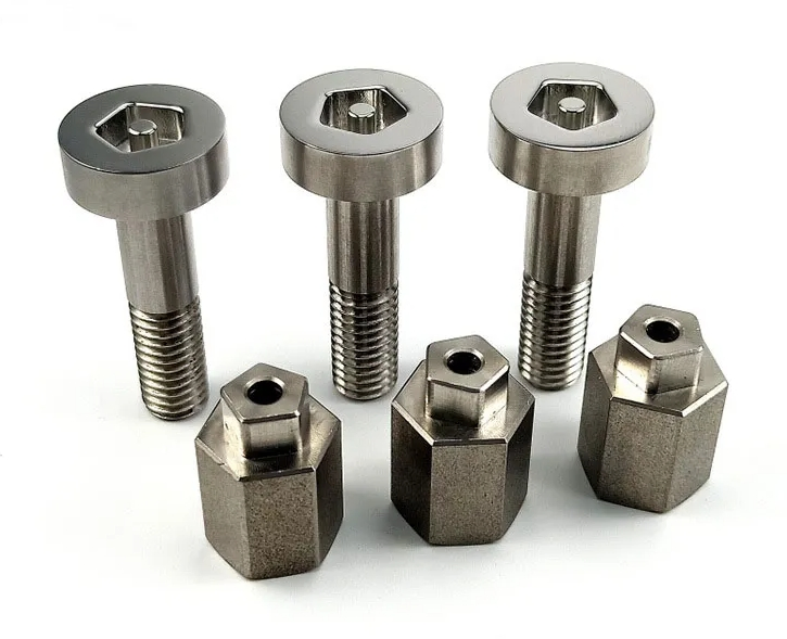 Forging Cold Forged Stainless Steel Anti-Theft Bolt Customization, Hex Pin in Pentagon.