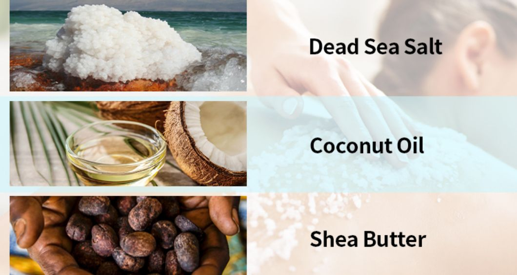 Wholesale Exfoliating Organic Dead Sea Salt Scrub Natural Nourishing Exfoliator Body Scrub