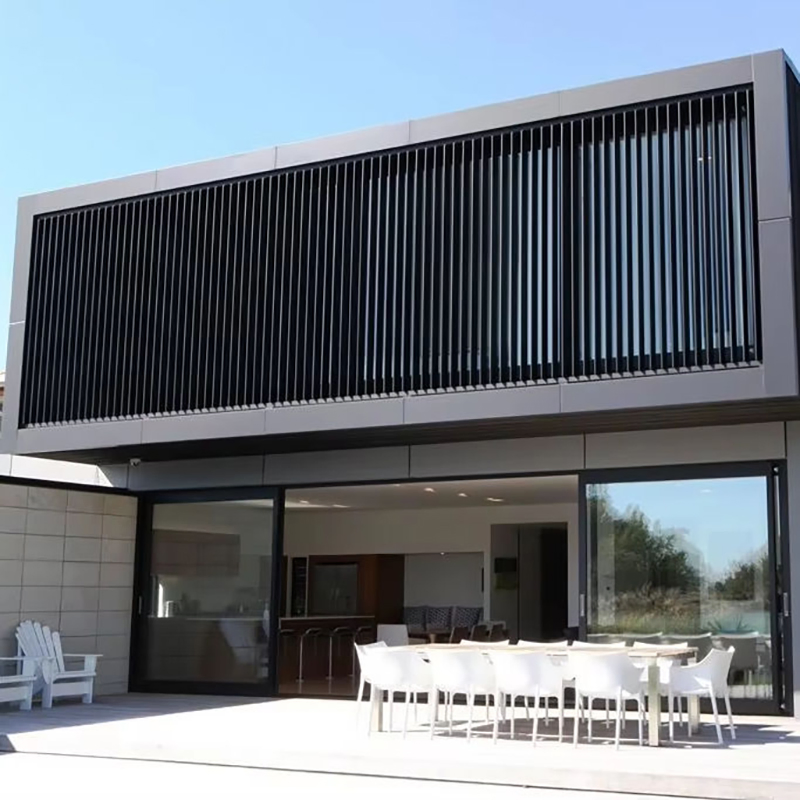 Customized Color Powder Coating Aluminum Profile for Sun Shade Blades