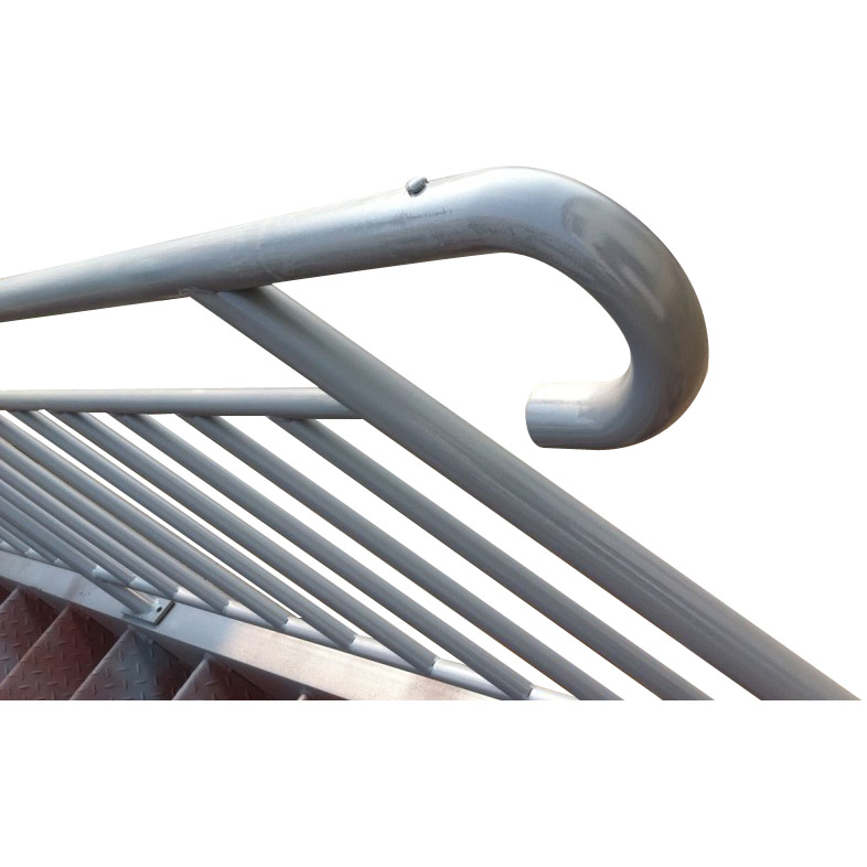 Painted Steel Handrail for Outdoor and Indoor Use