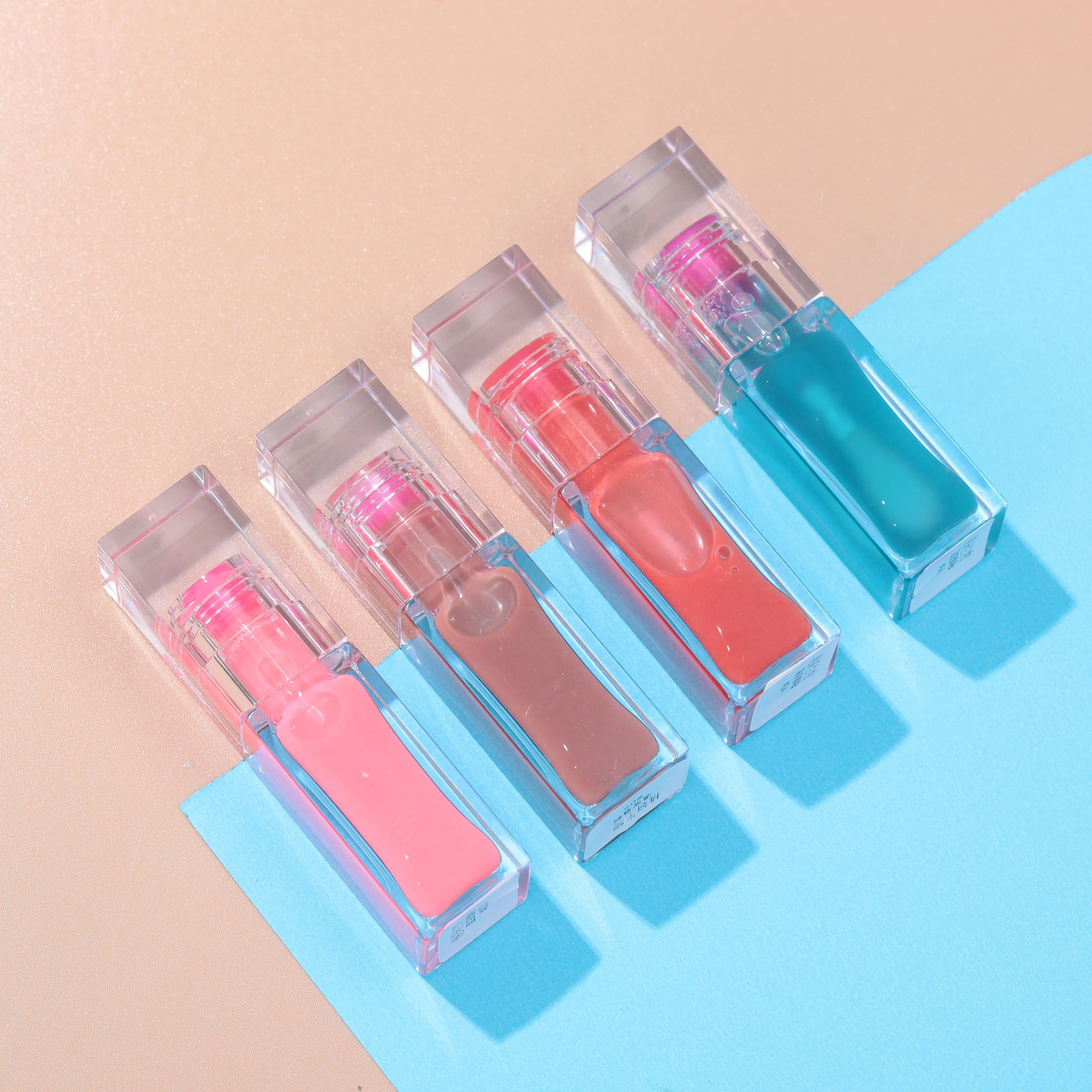 Hot Selling Wholesale Your Logo Shimmer Pink Magic Colour Tint Lip Change Color Changing Non-Sticky Moisturizing Lip Oil