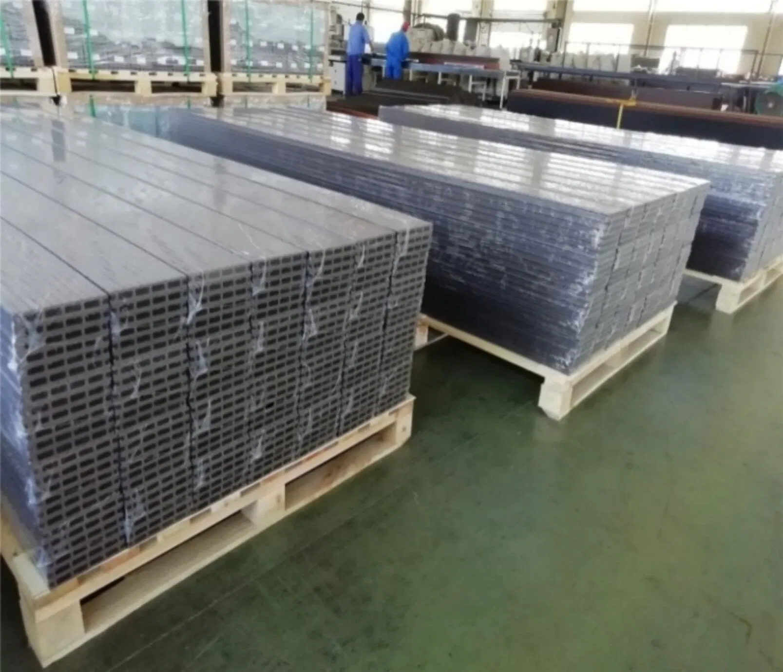 WPC Decking Characterized by 3D Embossed Pattern