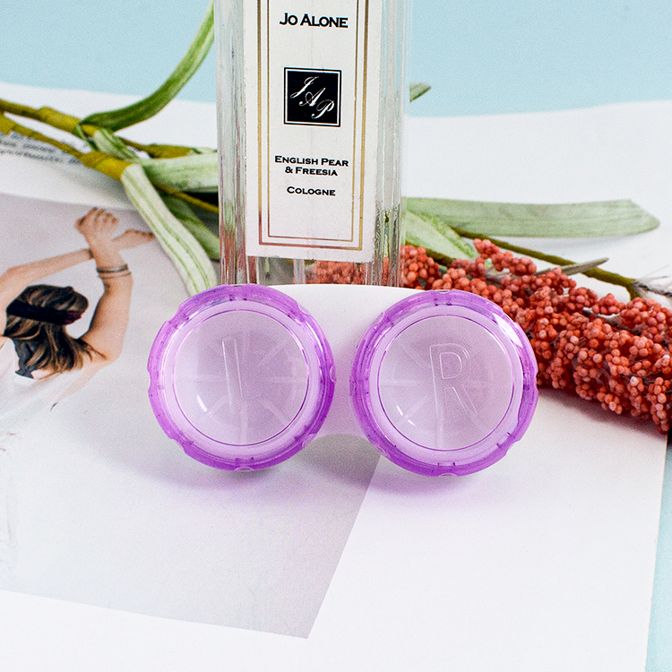 Colourful Wholesale Contact Lens Storage Box Fashion Custom Contact Lens Container