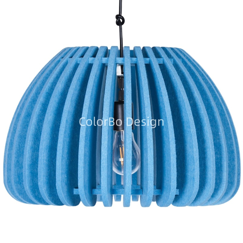 Premium Polyester Fiber Light-Diffusing Glare-Reducing Felt Lampshade for Modern Space Lighting