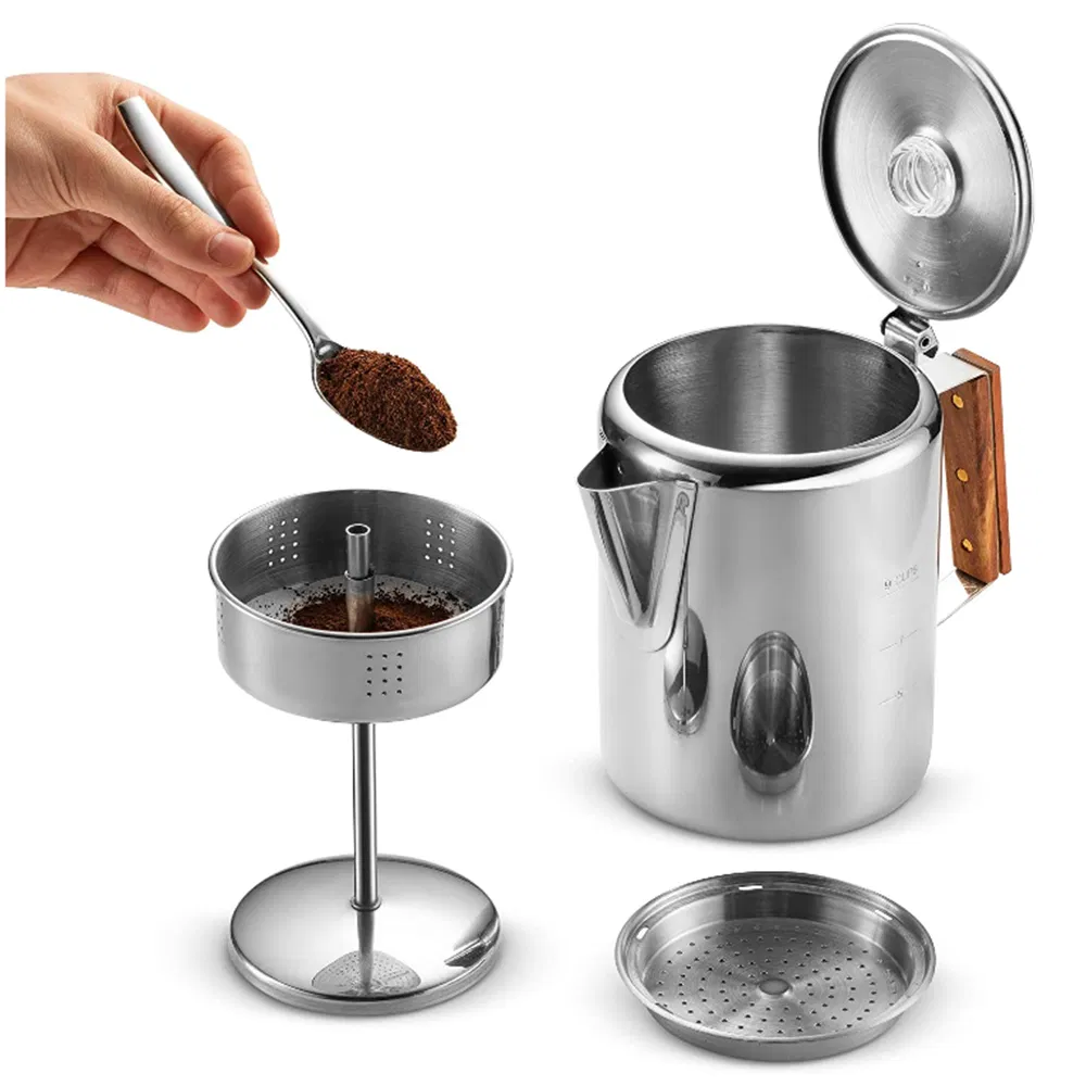 Customized Water Kettles Insulation Electric Coffee Whistling Tea Kettle Steel Stainless Kettle