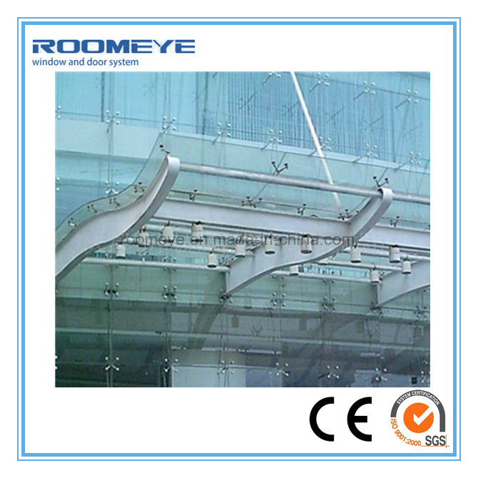 Roomeye Curtain Wall Point Support Systems Insulation Thermal Curtains Glass Wall (RMCW-102)