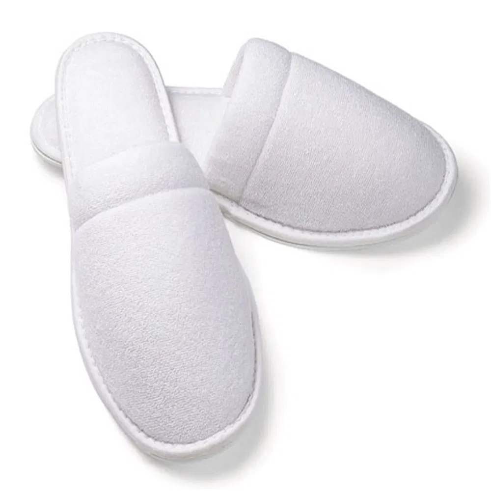Velour Indoor Guestroom Guesthouse Hotel Disposable Slipper