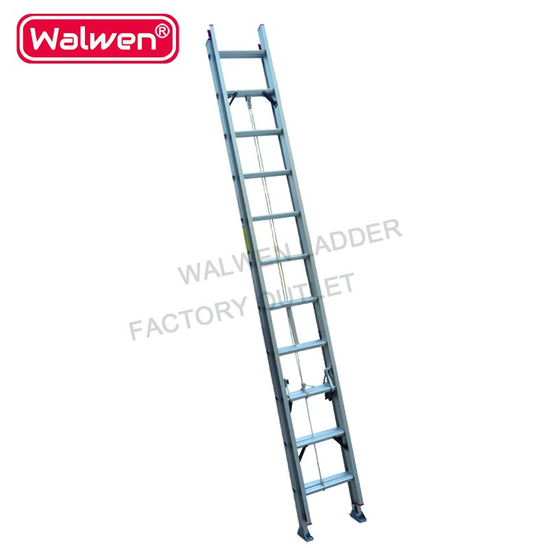 Aluminum Industrial Step Ladders, Aluminum Step Ladder with Rope, Aluminum Step Extension Ladder