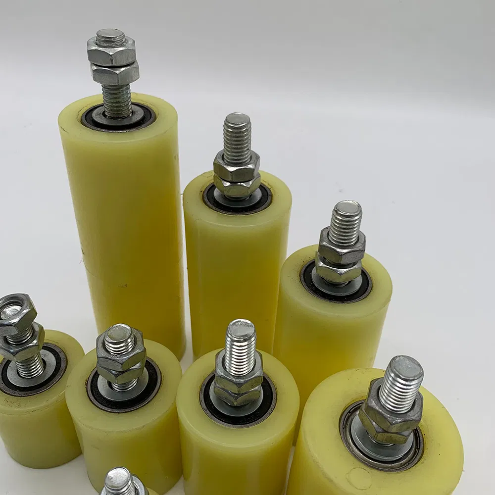 50*50/50*60/50*70 mm PP Steel Door Wheel Nylon Guiding Runner Wheels Accessory