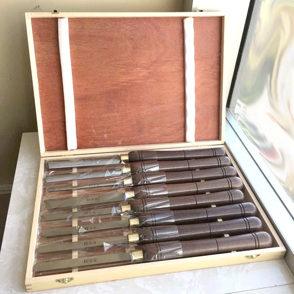 High-Speed Steel 15mm Round Nose Turning Chisel for Precision Woodworking