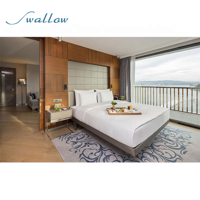 Luxury Design Chinese Style 5 Stars Resort Hotel Room Furniture Sets Commercial Use for Sale