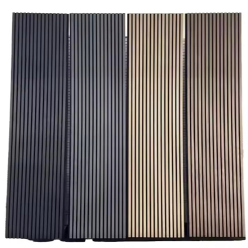 Natural Wood Veneer Design Acoustic Wood Panel for Wall Decoration