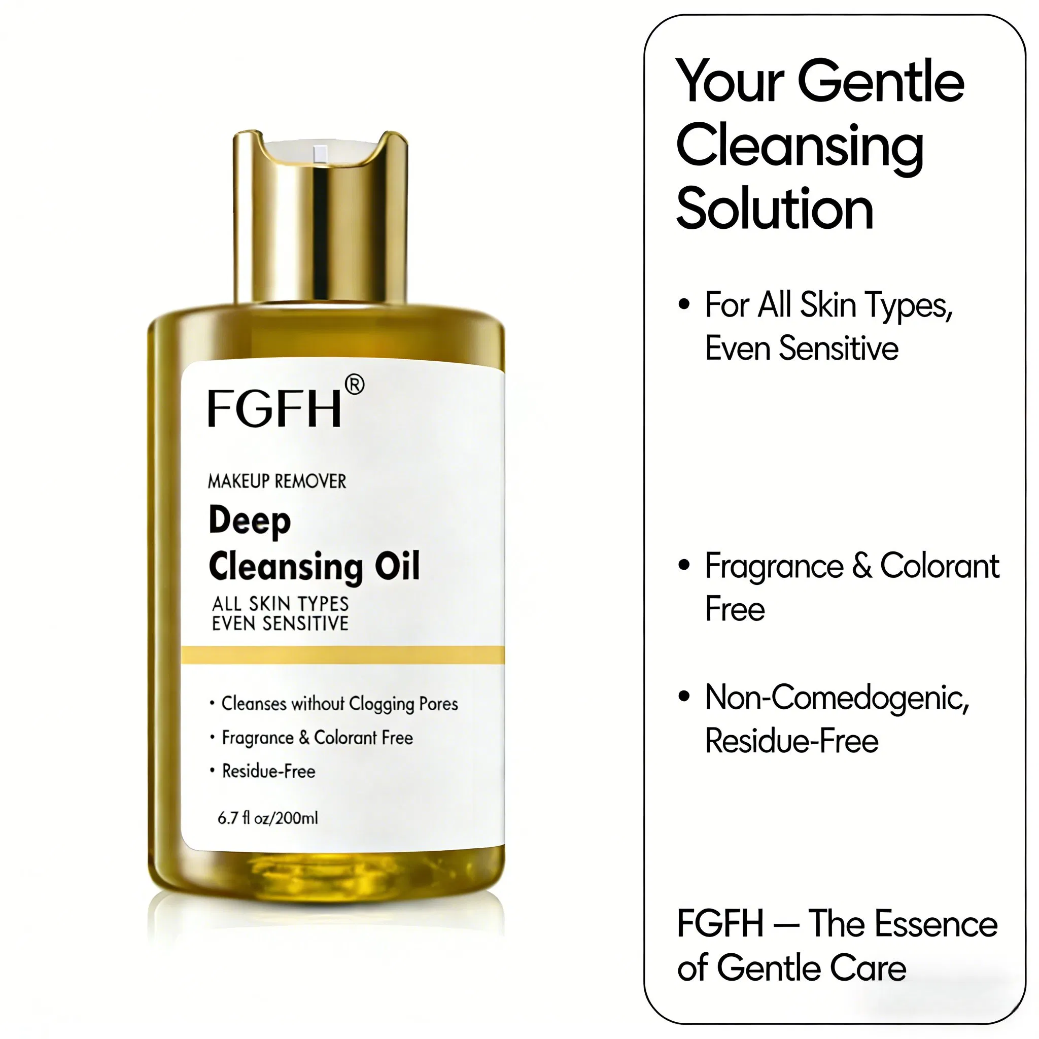 Wholesale Deep Cleansing Oil Control Hydration Acne Mild Makeup Remover Oil