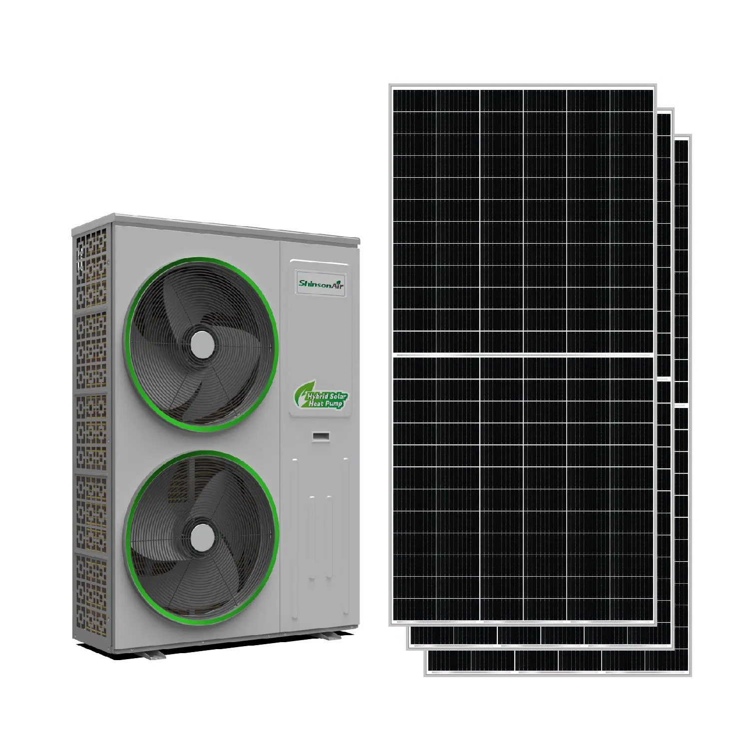 Monobloc Graded-Storage Quiet Solar Water Heater Heat Pump