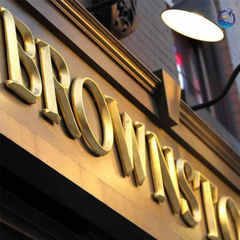 Business Logo LED Solid Acrylic Backlit Sign Outdoor Illuminated Signage