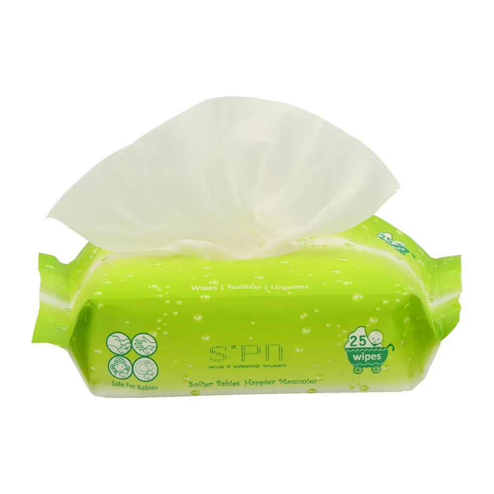 Bamboo Material Cotton Material Flushable Wet Towel Eco Friendly Baby Wet Wipe
