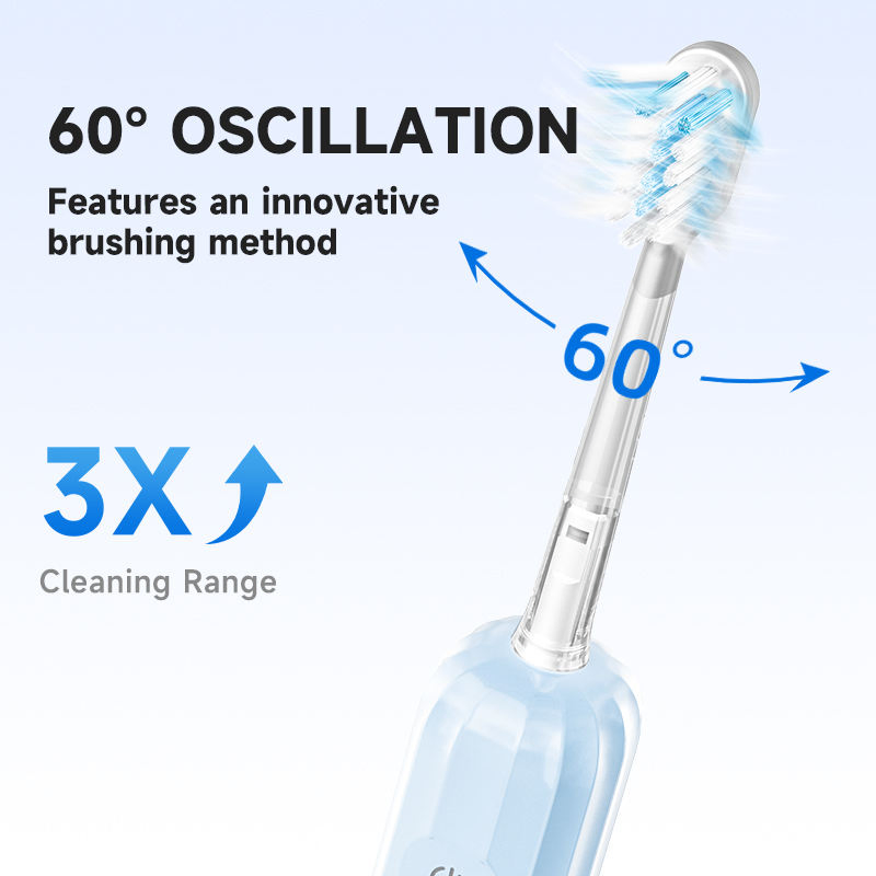 Electric Toothbrush Rechargeable Waterproof Ultrasonic Adult Whitening Oral Hygiene Tooth Brush