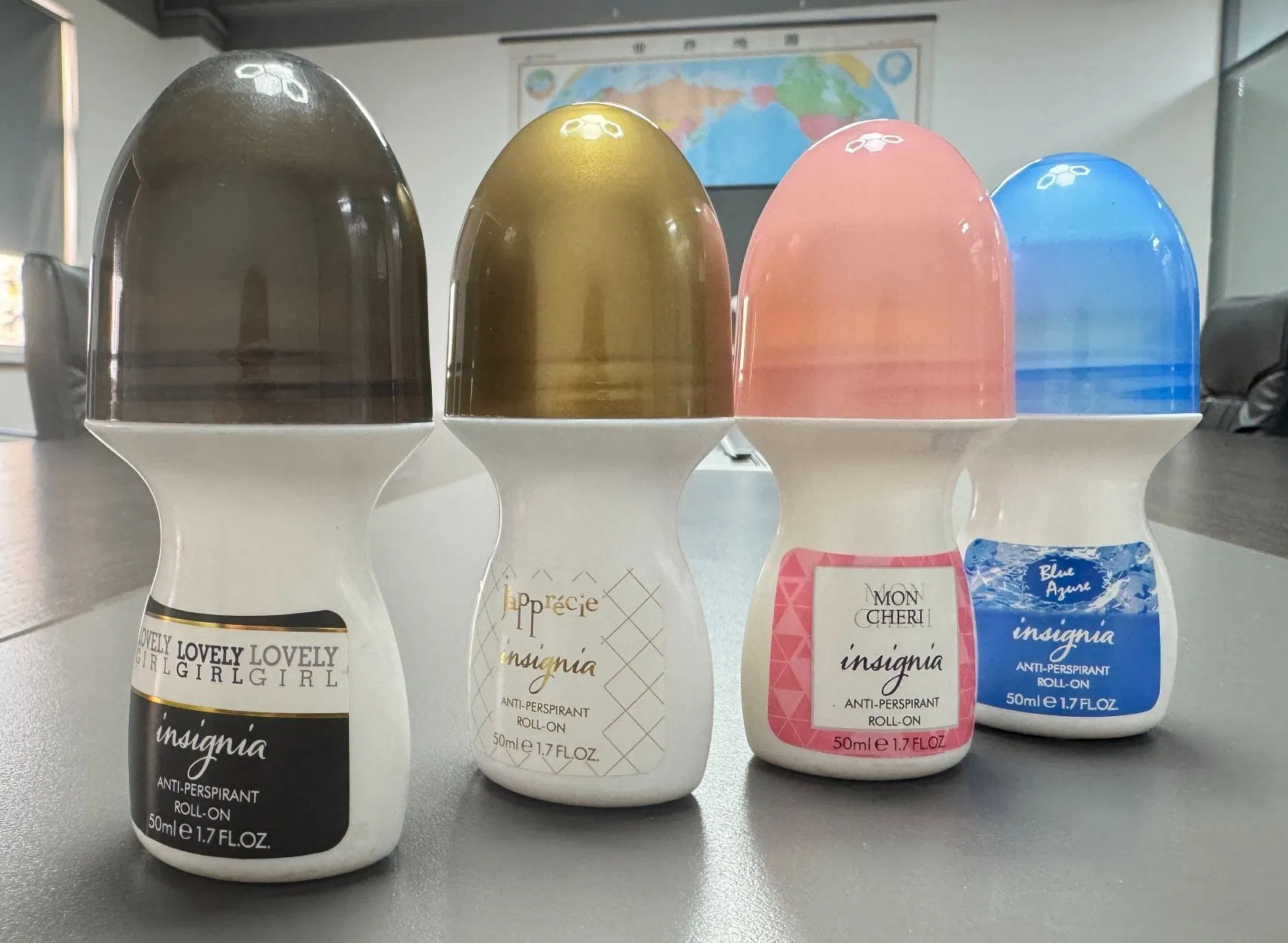 Antiperspirant Ball; Body Deodorant Purple; Fragrance; Fresh and Cool;